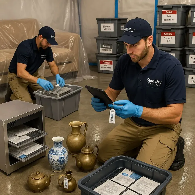 Content Protection and Restoration process in Sparta, MI
